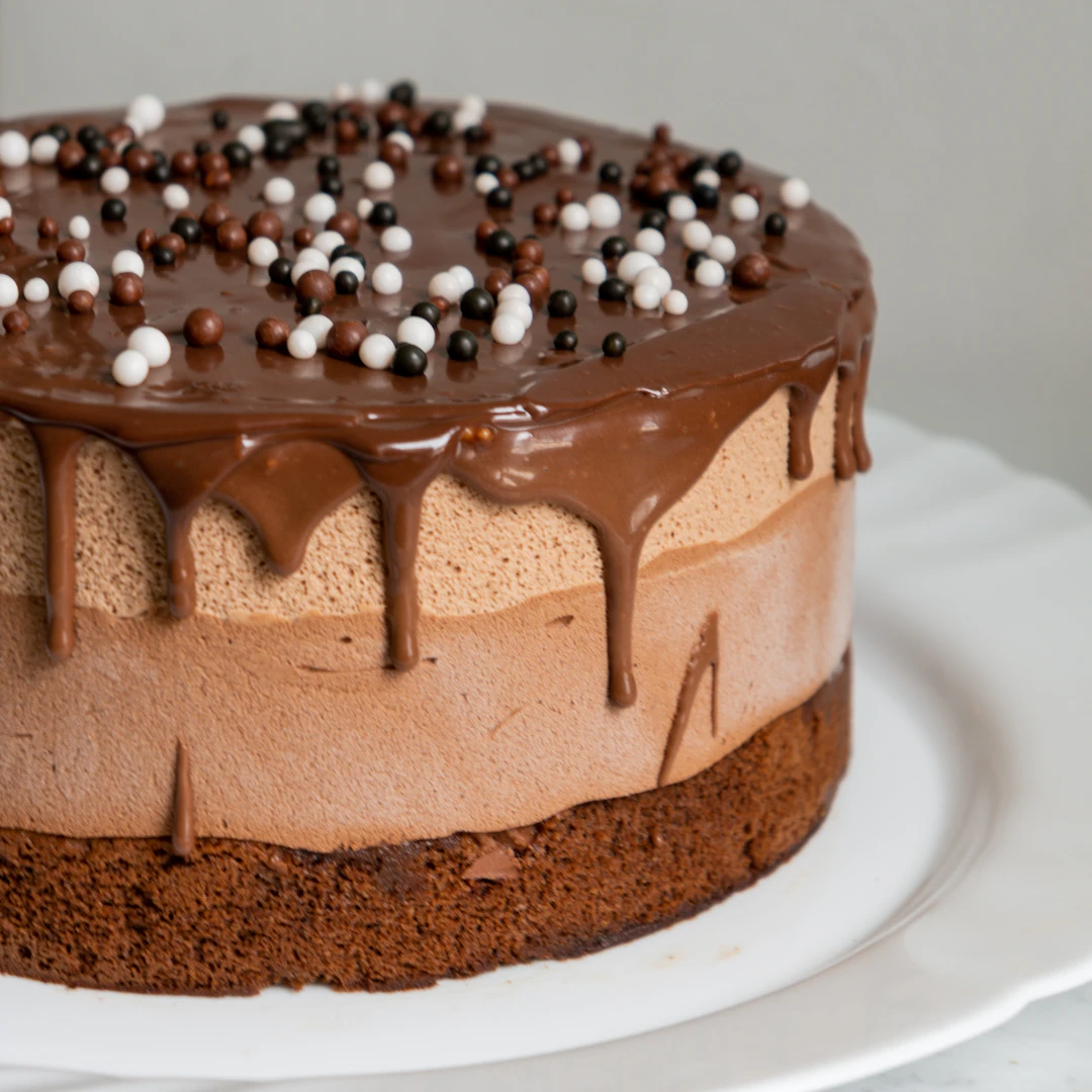 Bolo de Chocolate Belga